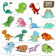 kids temporary tattoos (Dinosaurs & Vehicles & Space)