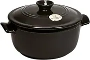 Emile Henry EH ROUND STEWPOT 2.5L CHARCOAL