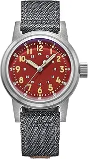 [ADDIESDIVE] 36 MM Vintage Automatic Watch 200 M Waterproof Military Watches for Men and Women Nylon/Leather Strap Outdoor Sport Watch