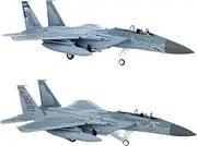 Replica Pre-Build Aircraf Scale Metal Airplane Model (with Stand) 1:10 for F15C Die-cast Alloy Jet Fighter Model Hobbyist Collectible Display Gift Or Table Decoration Collection Gift Display
