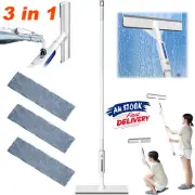 Squeegee for Window Cleaning with Spray, 2024 Double-Sided Spray Window Cleaner