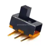 10Pcs 5mm High Knob 3 Pin 2 Position SPDT Right Angle Slide Switch SS12F21G5