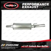 Redback 2 1/2" Catback Rear Muffler Assembly for Holden Commodore VT VU VX VY