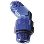 Aeroflow 45° ORB Swivel to Male Flare Adapter -10 to -10, AF945-10