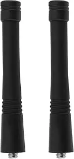 Create idea 2pcs Two-Way Radio VHF 146-174MHz Stubby Antenna Compatible with Motorola CP200 CP200D HT1550 HT1250 HT750 HT600 GP300 GP340 Walkie Talkie