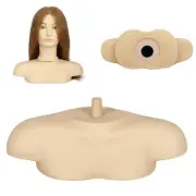 Mannequin Head Stand, Shoulder Mannequin Dummy Shoulder Mannequin Head Stand ...