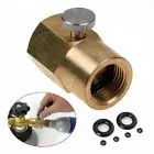 to CGA320 with Bleed Valve CO2 Adapter Cylinder Refill Adaptor For Sodastream