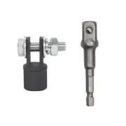 1/2" Universal Car Scissor Jack Socket Adapter & Drive Impact Wrench Tool Steel (for: Renault)