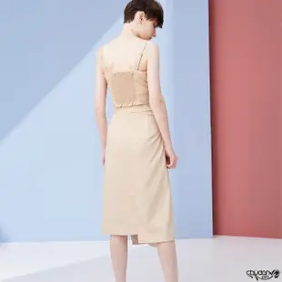 【Chudan 初丹】格紋解構式一片裙