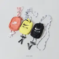 在飛比找蝦皮商城優惠-NIKE Pouch ID BAG 黑黃橘 AIR 大LOG