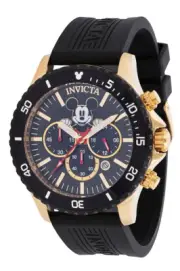 Invicta Disney Men's 48mm Mickey Mouse Limited Edition Black Chrono Watch 39516