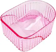 Nail Soaking Bowl, 5.51x4.13x2.36in Polish Remover Manicure Soak off Bowl, Soak Off Gel Polish Remover Manicure Bowl, Acrylic Bowl Nail Remover Tool, Manicure Bown for Home and Salon, Girls