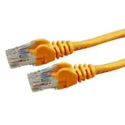 Dynamix PLO-C6A-2 Cat6 RJ45 Patch Lead - 2m - Orange UTP - T568A - 250MHz - 24AWG - Slimline - Snagless - Gold Plated [PLO-C6A-2]