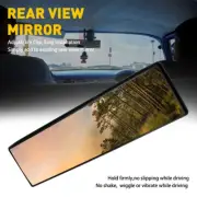 300MM Convex Interior Clip On Black Rear View Mirror Universal HD Lens Day Night
