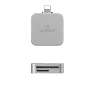 Portable Square-shaped Memory Card Reader TF/SD Card OTG Card Reader For Iphone