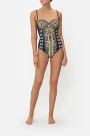 UNDERWIRE CUP ONE PIECE ITS ALL OVER TORERO