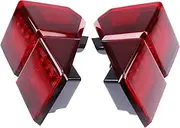 Left & Right Tail Lights Pair Compatible with 2018-2022 Polaris Ranger 1000 XP Crew 2413766 2413767 UTV Brake Rear Lamp