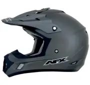 AFX FX-17 Solid MX Offroad Helmet Frost Gray