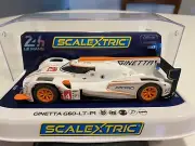 Scalextric C4061 Ginetta G60 LT P1 #14 DPR w/Lights 1/32 Slot Car