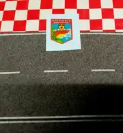 Corgi 499 Citreon Grenoble Winter Olympics car bonnet sticker