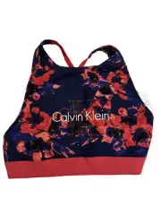 Calvin Klein CK Unlined Floral Bralette Size S/P NWT
