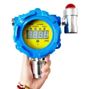 Wall-mounted H2 Gas Detector Hydrogen Gas Leak Detection Monitor with 0-1000ppm