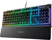 Apex 3 RGB Gaming Keyboard – 10-Zone RGB Illumination – IP32 Water Resistant – P