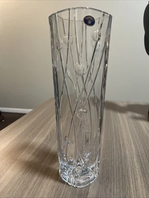 Beautiful Bohemian Crafted Vase From Czech Republic