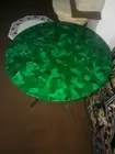24" Unique Malachite Side Sofa Coffee & Tea Table Top Handmade Modern Furniture