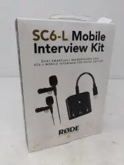 Rode Microphones SC6-L Mobile Interview Kit Dual SmartLav+ Microphones and SC6-L