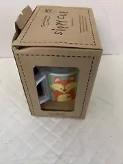 Sugarbooger toddler Sippy Cup What Did The Fox Eat green