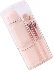 Vaguelly 1 Set Multifunctional Makeup Brush Set with Telescopic Design Cosmetics Tool for Eyeshadow Blush and Foundation present for Makeup Enthusiasts and Professionals Compact Portable