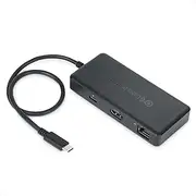 Cable Matters [Works with Chromebook Certified] 4K@60Hz USB C Hub HDMI, USB-C Multiport Adapter with HDMI, 2X USB 3.0, Gigabit Ethernet, and 86W PD