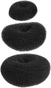 HEATSHAKING 3Pcs Hair Bun Maker Versatile Donut Shaper for Effortless Sweet Hairstyles for All Hair Types Quick Styling for Women for Everyday and Special Occasions