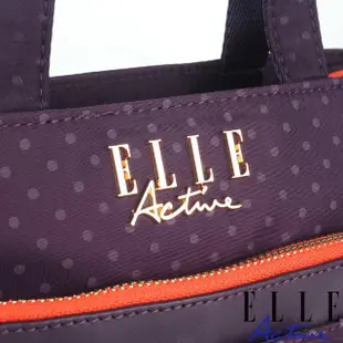 【ELLE active】自由展翼系列-多用手提包-紫色