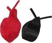 [VALICLUD] Adjustable Chef Hat Set Soft Cotton Turban for Cooking Catering and Restaurant Workers 2 Pieces