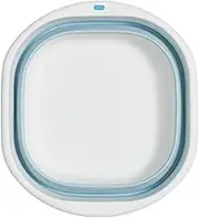 PHILISENMALL Multipurpose Portable Foldable Washbasin BPA-Free Collapsible Plastic Wash Basin Space Saving Lightweight Travel Washbasin for Washing Face Hair Hands