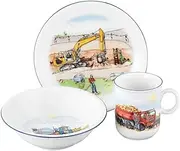 Seltmann Weiden Compact Children's Set of 3 W Round On Construction Site