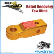 4WD Aluminium Recovery Tow Hitch 5Tonne Rated Snatch Strap Offroad Accessory