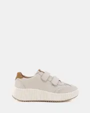 Miss Sofie Libby/Beige Multi Womens Sneakers 05