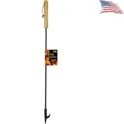 Campfire Fire Place Tender Poker - Extra Long 36-inch - Durable - Great for