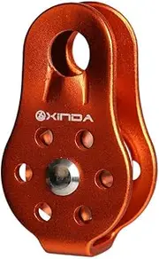 Generic 20KN 4500lb Rock Climbing Arborist Lifting Fixed Rope Pulley Gear