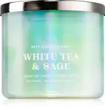 Bath & Body Works White Tea & Sage scented candle 411 g