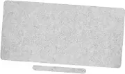 GLEAVI Large Felt Mat Desk Pad Non-Slip Office Desk Mat 60x30cm Anti-Slip Desk Mat for Computer Desk Setup