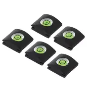 Camera Level Hot Shoe Cover Cap, 5 Pcs 1 Axis Bubble Level Camera Protector