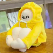 36cm Yellow Banana Man Plush Toys Korea Popular Appease Dolls Birthday Gifts
