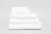 Mega Spa Towel 90 x 180cm Fits Massage Table - White 100% Cotton | Bnb Supplie