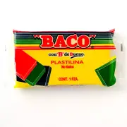 Baco Plastilina Reusable and Non-Drying Modeling Clay bars 180g (6.34oz)