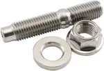 Aeroflow M10 Titanium Stud Locking Hex Nut Kit M10X1.25mm Header Bolt - AF55-2016