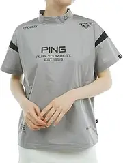 PING APPAREL(ピン アパレル) Pin Apparel 622-4120300 Women's Water Repellent High Neck Shirt (Water Rebalent: High Water Repellent, Drawcord) / Golf
